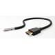 GOOBAY καλώδιο HDMI 80101 με Ethernet, soft, 4K/60Hz, 18 Gbps, 1m, μαύρο