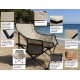 BRUNO καρέκλα παραλίας-κάμπινγκ SOL-Bay BRN-0295, αναδιπλούμενη, 61x53x65cm