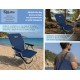 BRUNO καρέκλα παραλίας-κάμπινγκ SOL-Bay BRN-0296, αναδιπλούμενη, 55x59x69cm