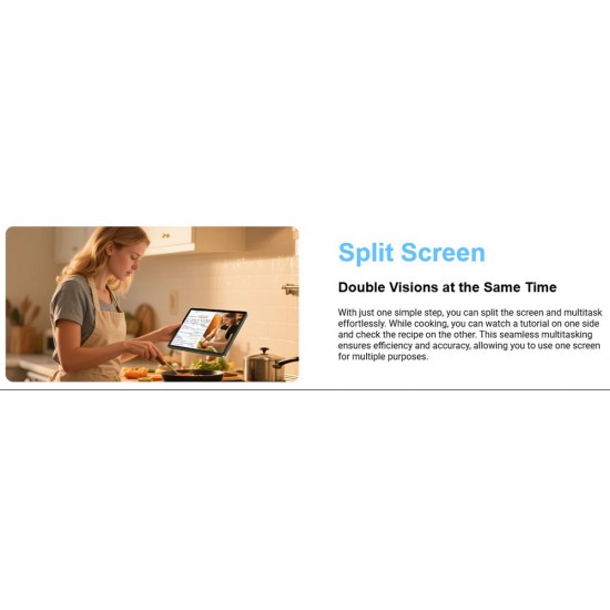 DOOGEE tablet Tab G6, 11", 6/256GB, 4G, Android 15, 8000mAh, γκρι