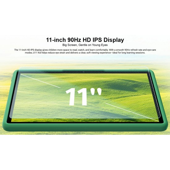 DOOGEE tablet U11 Kid, 11", 4/128GB, Android 16, 8580mAh, πράσινο