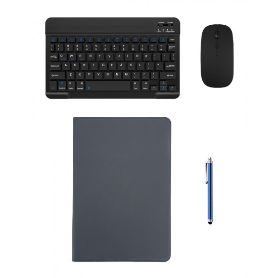 DOOGEE tablet Tab A9 Pro με πληκτρολόγιο/ποντίκι/στυλό αφής/θήκη, 10.1", 4/128GB, Android 15, 6580mAh, γκρι