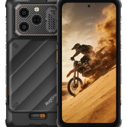 RUGONE smartphone Xever 8, 6.50", 8/128GB, 4800mAh, IP68/IP69K/MIL-STD-810H, μαύρο