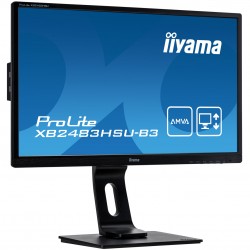 IIYAMA used οθόνη XB2483HSU LED, 23.8" 1920x1080, VGA/DVI/DisplayPort, Grade B