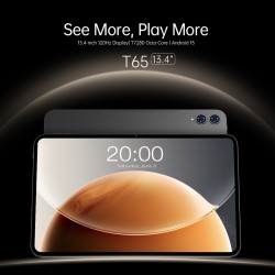 TECLAST tablet T65, 13.4", 6/128GB, 4G, Android 15, 8000mAh, γκρι
