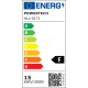 POWERTECH LED φωτιστικό τοίχου HLL-0171, 15W, 4000K, 1200lm, περιστρεφόμενο, λευκό