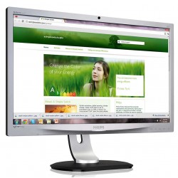 PHILIPS used οθόνη 241P4LRYES LED, 24" 1920x1080, VGA/DVI/DisplayPort, Grade B