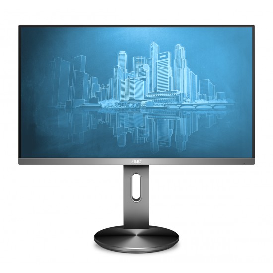 AOC used οθόνη I2490PXQU IPS-LED, 23.8", 1920x1080, VGA/HDMI/DisplayPort, Grade B