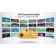 MECOOL σετ ασύρματων motion gamepad KidzMove GM2 για smart TV & TV Box, κίτρινο, 2τμχ