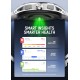 LDNIO smartwatch SW05, heart rate, 1.39" TFT, lP68, μαύρο