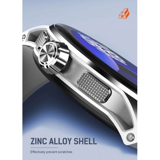LDNIO smartwatch SW05, heart rate, 1.39" TFT, lP68, μαύρο