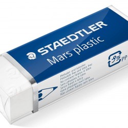 STAEDTLER γόμα 52650, 23x65mm, λευκή