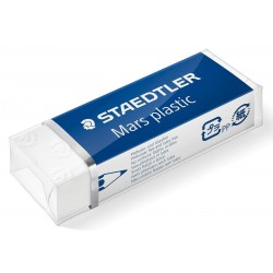 STAEDTLER γόμα 52650, 23x65mm, λευκή