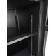 POWERTECH χρηματοκιβώτιο ασφαλείας PT-1582, ψηφιακό κλείδωμα, 98x48x52cm, 164kgs