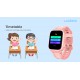 LAGENIO GPS smartwatch για παιδιά K10, 1.8", με κάμερα, 4G, IP68, μαύρο