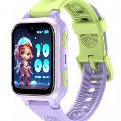 LAGENIO GPS smartwatch για παιδιά K9, 1.78" AMOLED, με κάμερα, 4G, IP68, μωβ