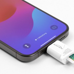 DELOCK card reader 91427 για micro SD, USB-C σύνδεση, 5Gbps, λευκό
