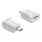 DELOCK card reader 91427 για micro SD, USB-C σύνδεση, 5Gbps, λευκό