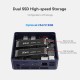 BEELINK mini PC Mini S13, Intel N150, 12GB, 512GB M.2, Windows 11 Pro