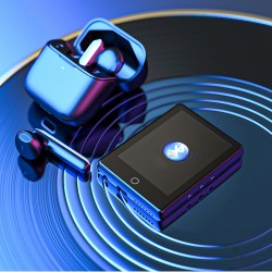 RUIZU MP3 player A6 με οθόνη αφής 2.8", 32GB, Bluetooth, ελληνικό μενού, μαύρο