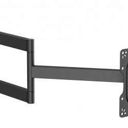 BRATECK επιτοίχια βάση τηλεόρασης LPA95-223L, 23-43", έως 50kg, full motion