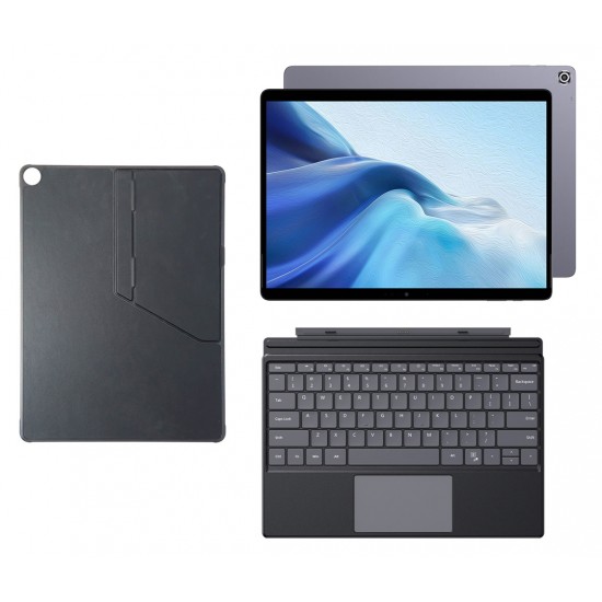 CHUWI tablet Hi10 Max με πληκτρολόγιο/θήκη, 12.96", 12/512GB, Windows 11 Pro, 4820mAh, γκρι