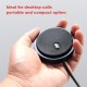 CMTECK επιτραπέζιο μικρόφωνο UM02, omnidirectional, USB, μαύρο