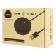 CMTECK επιτραπέζιο μικρόφωνο UM02, omnidirectional, USB, μαύρο