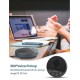 CMTECK επιτραπέζιο μικρόφωνο LE2102 με ηχείο, omnidirectional, USB/USB-C, μαύρο