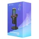 CMTECK επιτραπέζιο μικρόφωνο XM560, καρδιοειδές, USB/USB-C, RGB LED, μαύρο