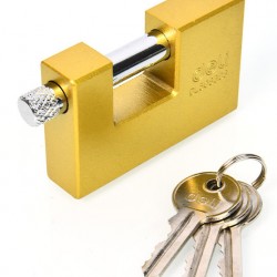 DELI λουκέτο τάκου με κλειδί DL508306, heavy duty, 60mm