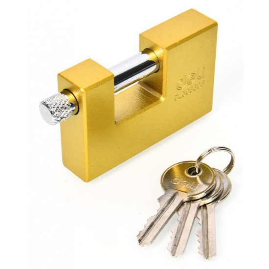 DELI λουκέτο τάκου με κλειδί DL508306, heavy duty, 60mm