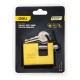 DELI λουκέτο τάκου με κλειδί DL508306, heavy duty, 60mm