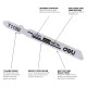 DELI σετ λάμες σέγας DH-QJT012-E4 για μέταλλο, T118B, 5τμχ