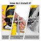 DELI σετ λάμες σέγας DH-QJT012-E4 για μέταλλο, T118B, 5τμχ