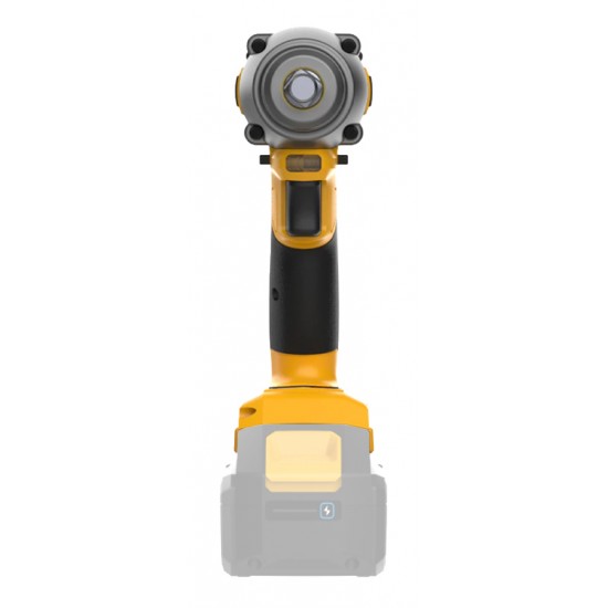 DELI κρουστικό μπουλονόκλειδο μπαταρίας DC235Z, Brushless, 20V, 480N.m, 1/2"