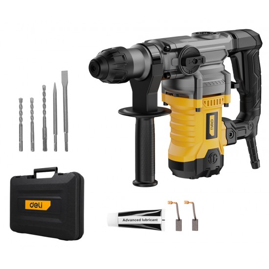 DELI κρουστικό σκαπτικό ρεύματος DC369, 1500W, 5.5J