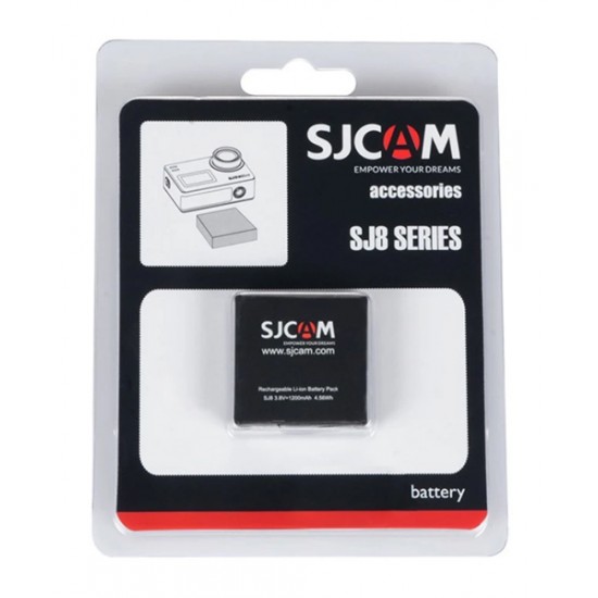 SJCAM μπαταρία για SJ8 series action κάμερες, 1200mAh