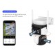 VSTARCAM smart ηλιακή κάμερα BG621DR, dual lens, 3MP, 4G, SD, PTZ, IP66