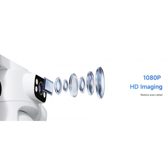 VSTARCAM smart ηλιακή κάμερα AG623FR, four-lens, 3MP, 4G, SD, PTZ, IP66