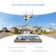 VSTARCAM smart ηλιακή κάμερα AG623FR, four-lens, 3MP, 4G, SD, PTZ, IP66
