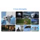 VSTARCAM smart ηλιακή κάμερα AG623FR, four-lens, 3MP, 4G, SD, PTZ, IP66