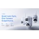 VSTARCAM smart ηλιακή κάμερα AG623FR, four-lens, 3MP, 4G, SD, PTZ, IP66