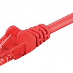 GOOBAY καλώδιο δικτύου 68441, CAT 6 U/UTP, CCA, 250MHz, 1m, κόκκινο