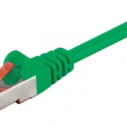 GOOBAY καλώδιο δικτύου 68289, CAT 6 S/FTP, copper, 250MHz, 1m, πράσινο