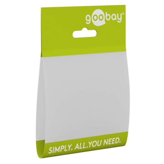 GOOBAY καλώδιο προέκτασης ήχου XLR 80028, 1m, μαύρο