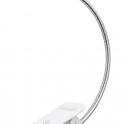GLOCUSENT LED φακός διαβάσματος GLCSNTBL105W, επαναφορτιζόμενος, έως 45lm, λευκός
