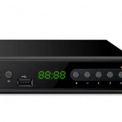ESPERANZA ψηφιακός δέκτης EV106R, DVB-T2, Full HD, MPEG-4, H.265/HEVC, με PVR