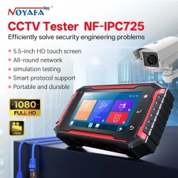 NOYAFA CCTV & IP tester NF-IPC725 με 5.5" IPS οθόνη, 8MP CVI/TVI/AHD camera test, cable tester