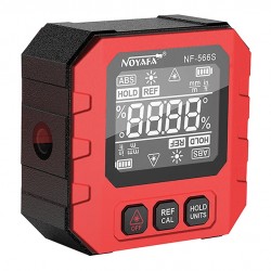 NOYAFA ψηφιακό γωνιόμετρο laser NF-566S, 4x90°, μαγνητικό σώμα, 390mAh